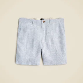 7" linen short