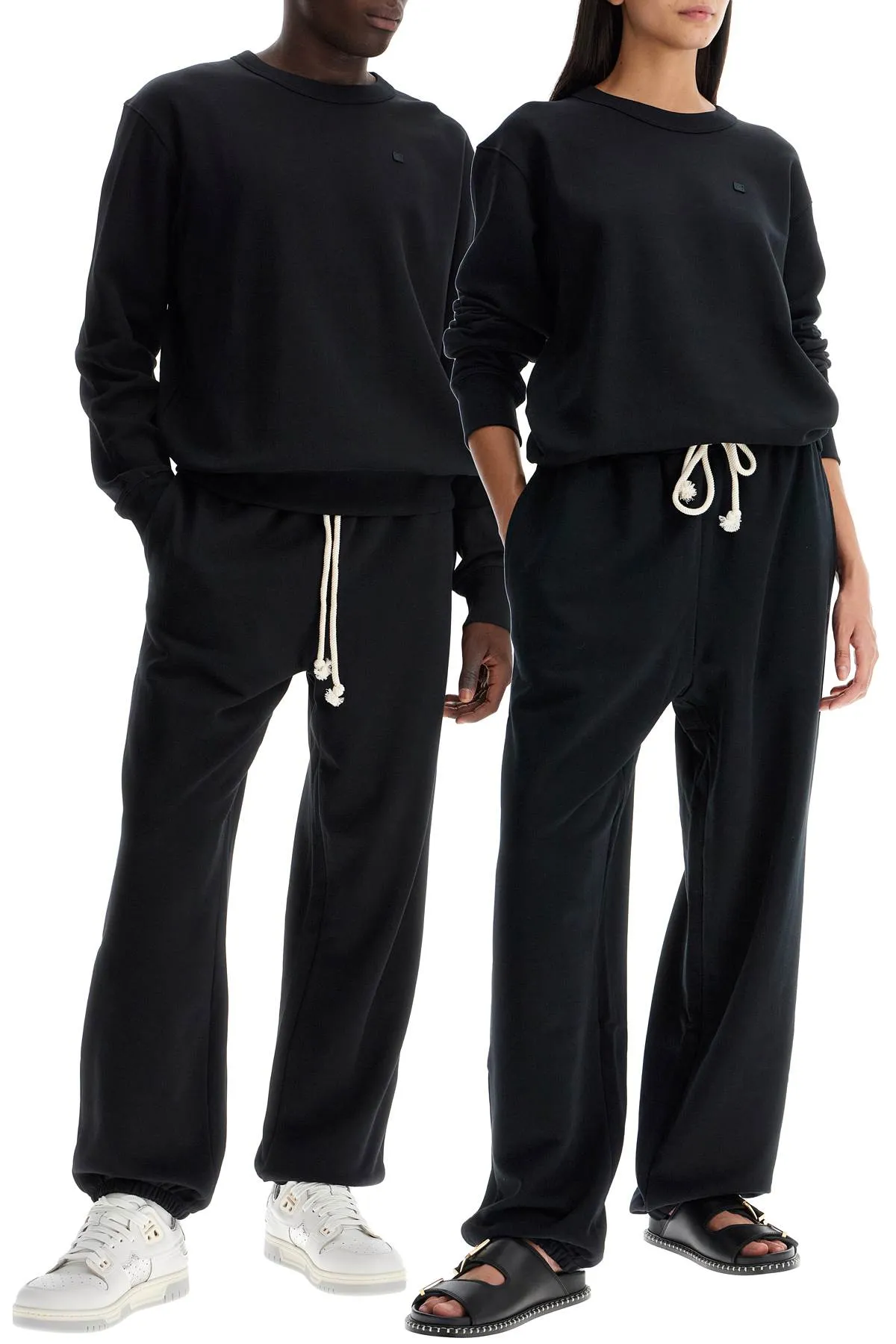 Acne Studios    Acne Studios Loose Fit Joggers With Draw