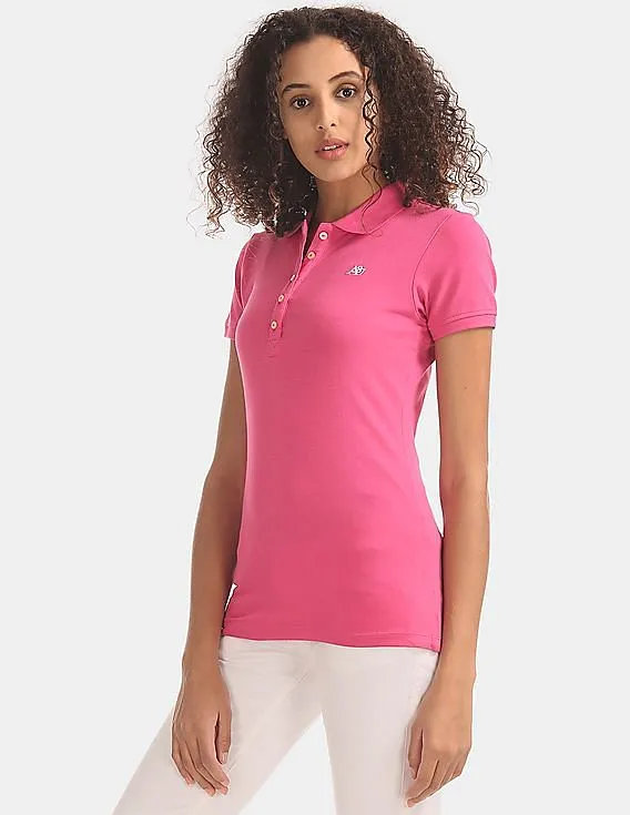 Aeropostale Regular Fit Pique Polo Shirt