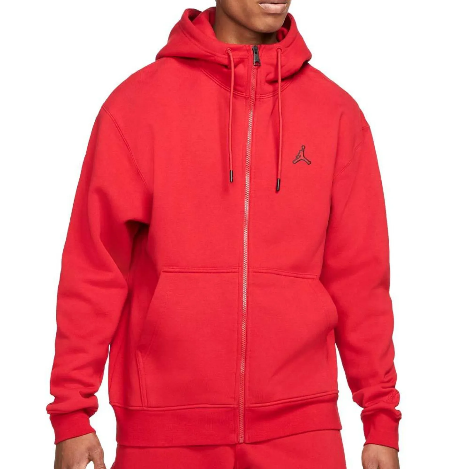 Air Jordan Essentials Full-Zip Fleece Hoodie ''Red''