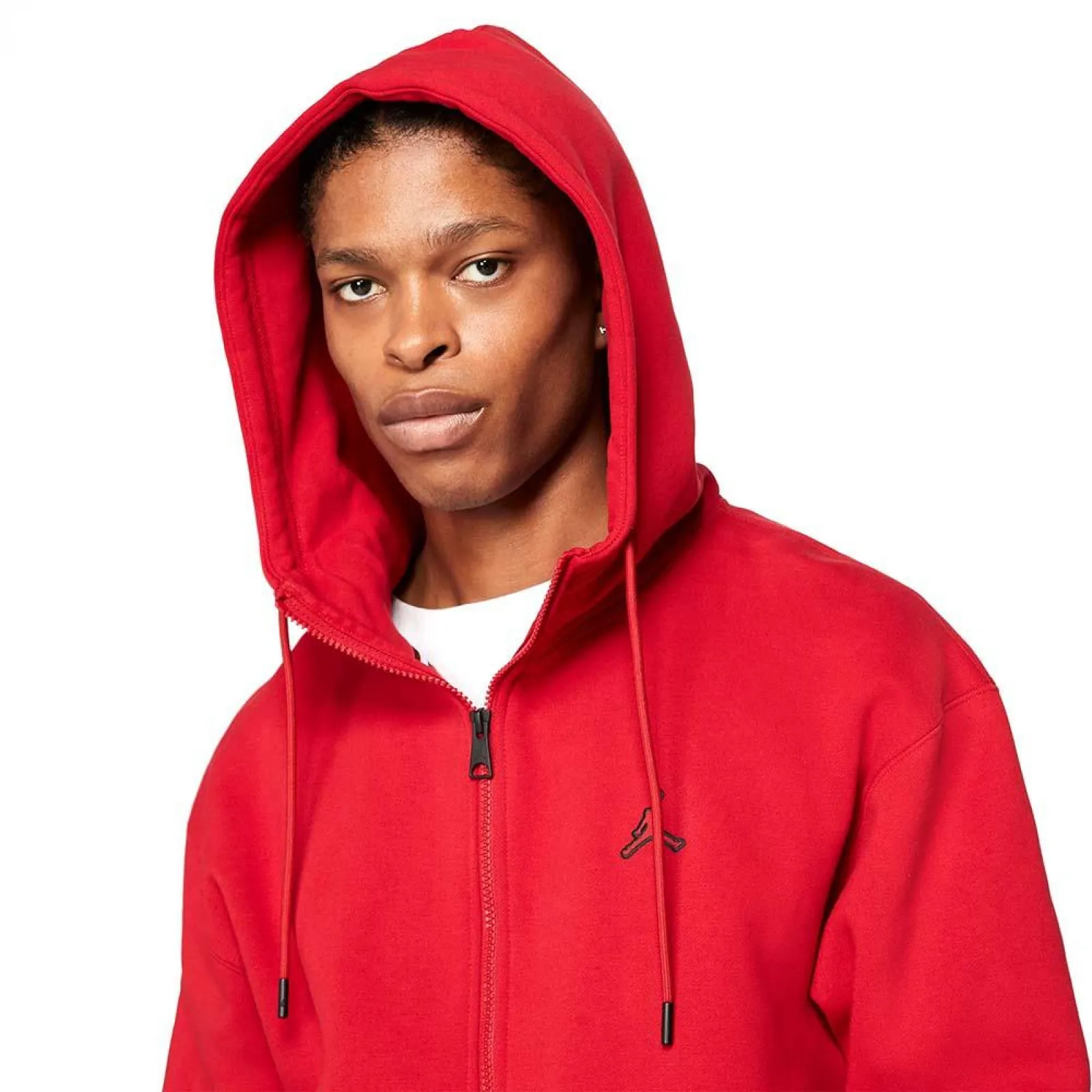 Air Jordan Essentials Full-Zip Fleece Hoodie ''Red''