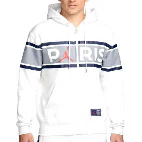 Air Jordan Paris Saint-Germain Full-Zip Fleece Hoodie ''White''