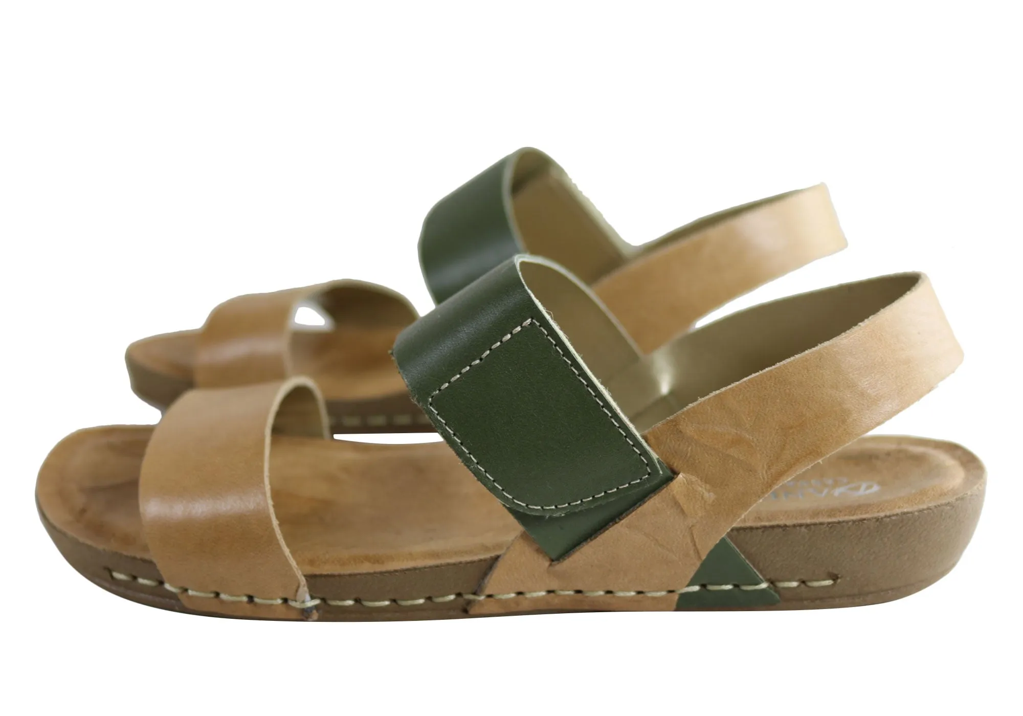 Andacco Mira Womens Comfortable Leather Sandals Made In Brazil