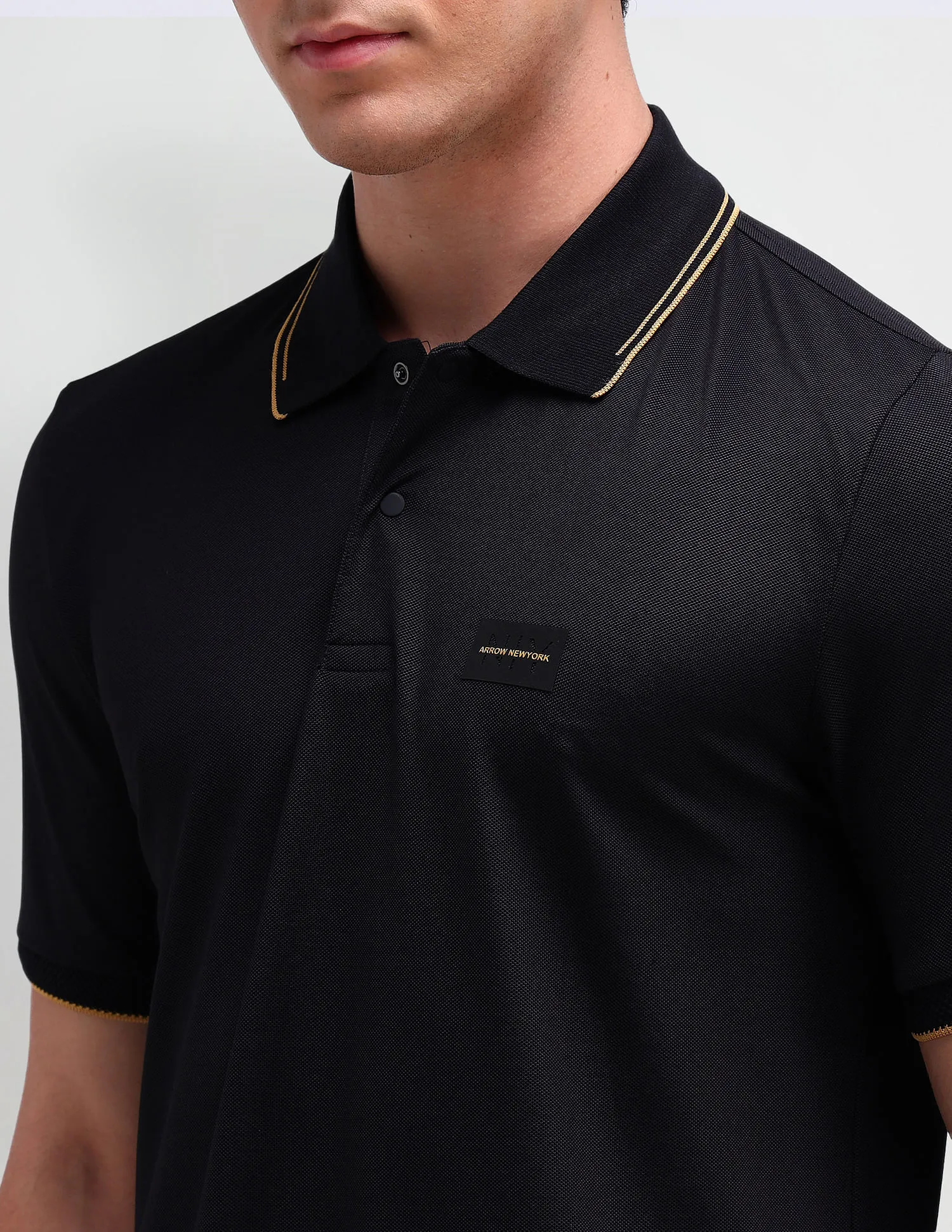 Arrow Newyork Solid Pattern Polo Shirt