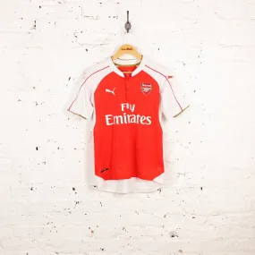 Arsenal 2015 Puma Home Football Shirt - Red - S