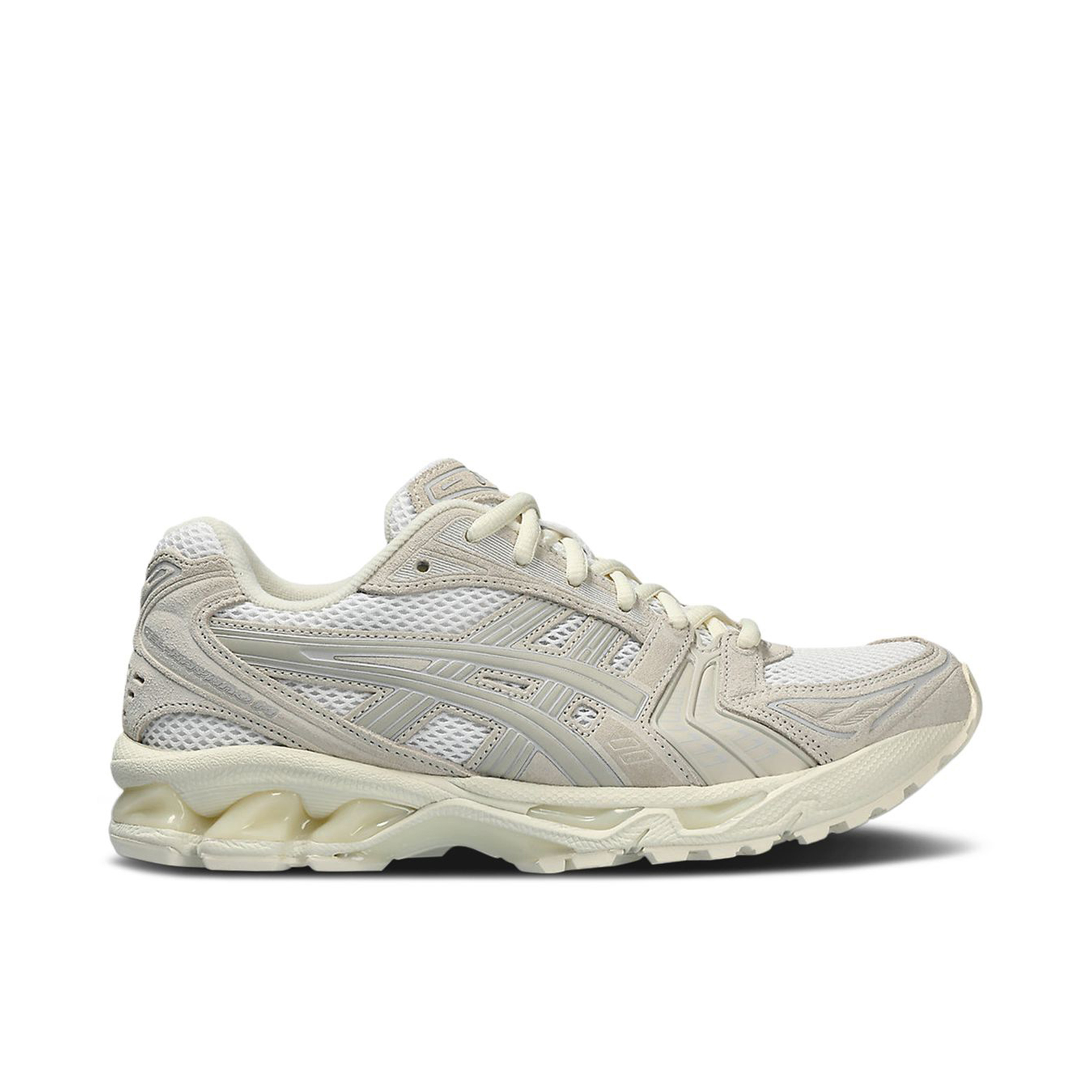 ASICS Gel-Kayano 14 White Smoke Grey Womens | 1202A105-103 | Laced