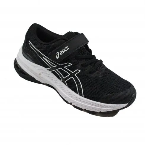 Asics GT-1000 11 PS | Black/White | Childrens Running Trainers