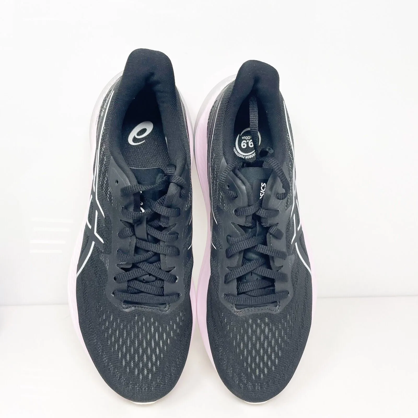 Asics Womens GT 2000 12 1012B506 Black Running Shoes Sneakers Size 8.5