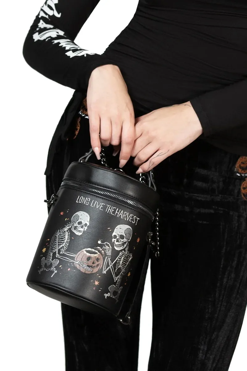 bag (handbag) KILLSTAR - Jack O-Lantern - Black - KSRA009517  -  Metal-shop