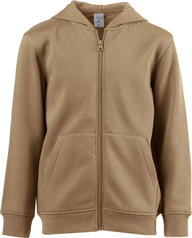 BCG Boys' Lifestyle Cotton Fleece Full-Zip Hoodie