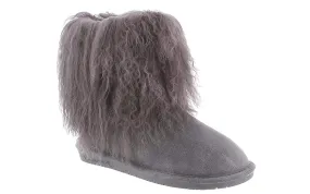 Bearpaw Boo Charcoal Fur Women’s Fashion Boot