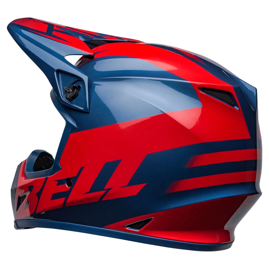 Bell - MX-9 MIPS Disrupt Blue/Red Helmet