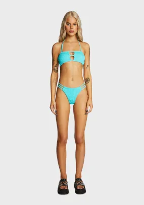 Boardwalk After Dark Bikini Set - Turquoise-