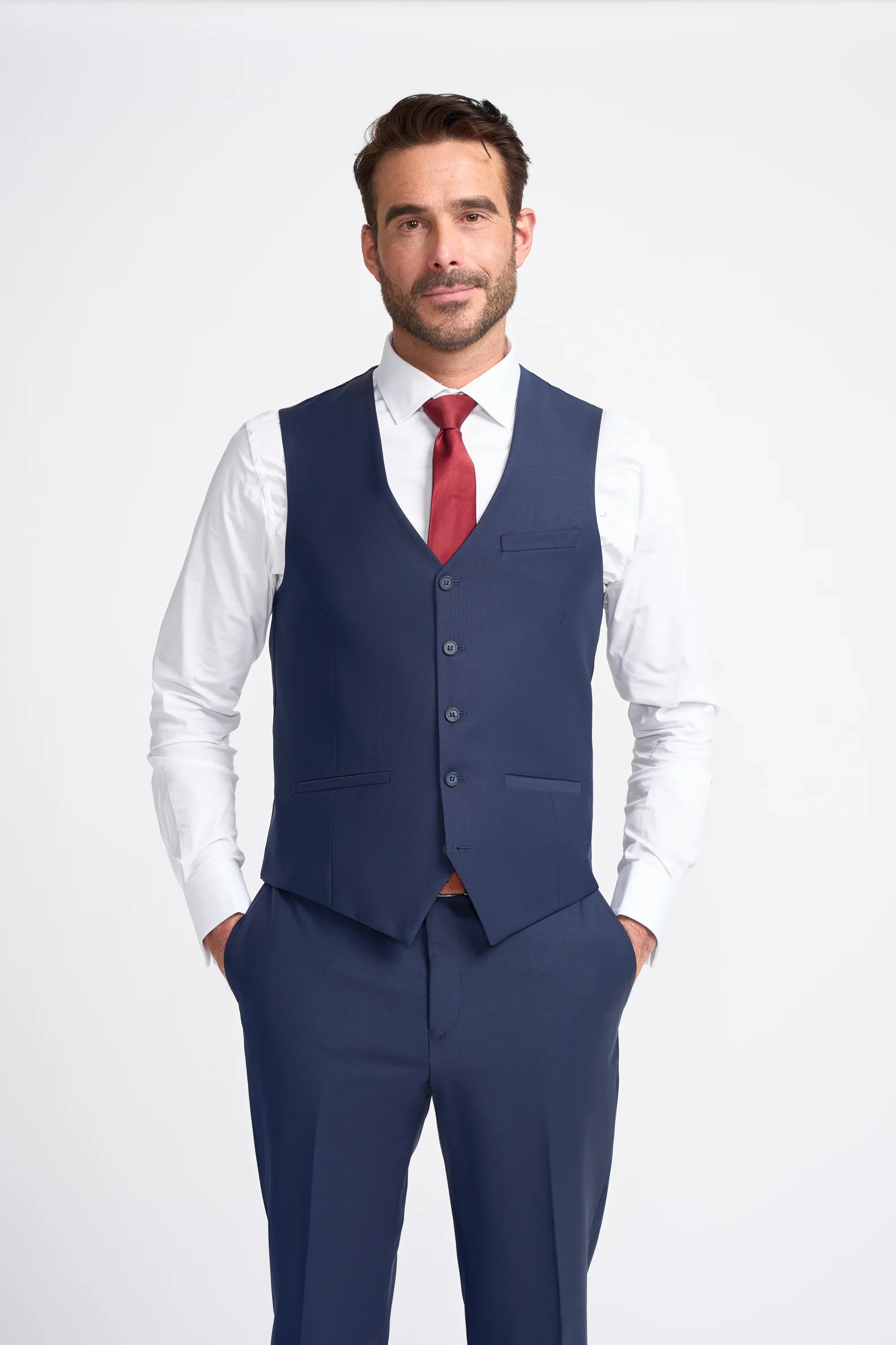 Bond - Men's Navy Waistcoat