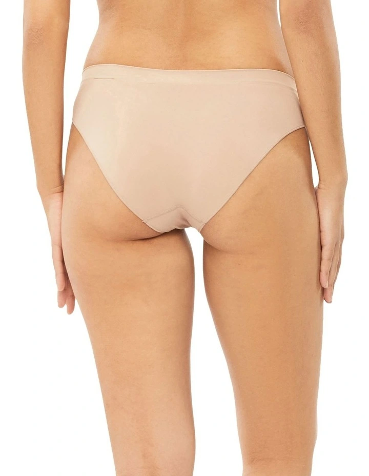 Bonded Flex Bikini Brief in Beige