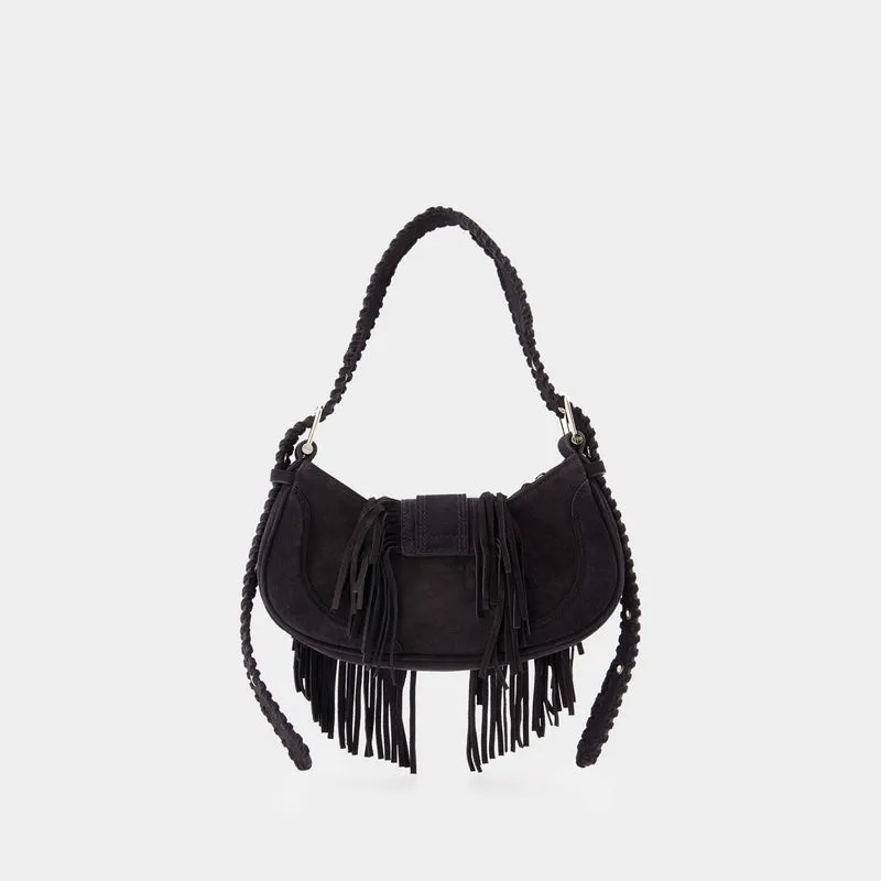 Brocle Hobo Bag - Osoi - Leather - Black