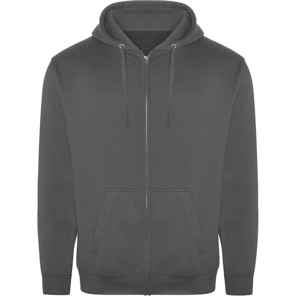 Brookes Mens Pro Full Zip Hoodie Sweatshirt