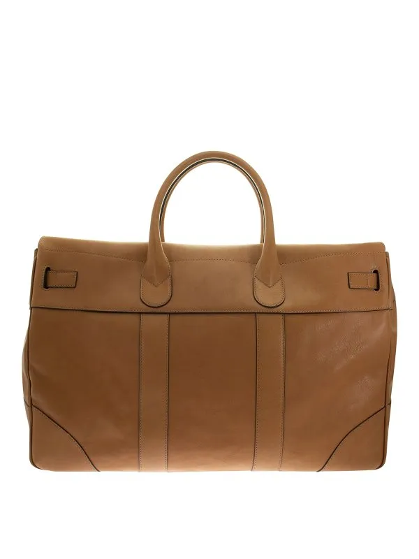 Brunello Cucinelli Grained leather country bag