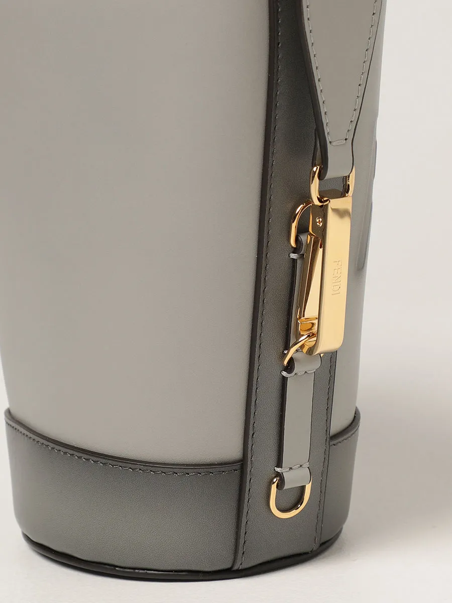 Bucket Bag in Ice Leather