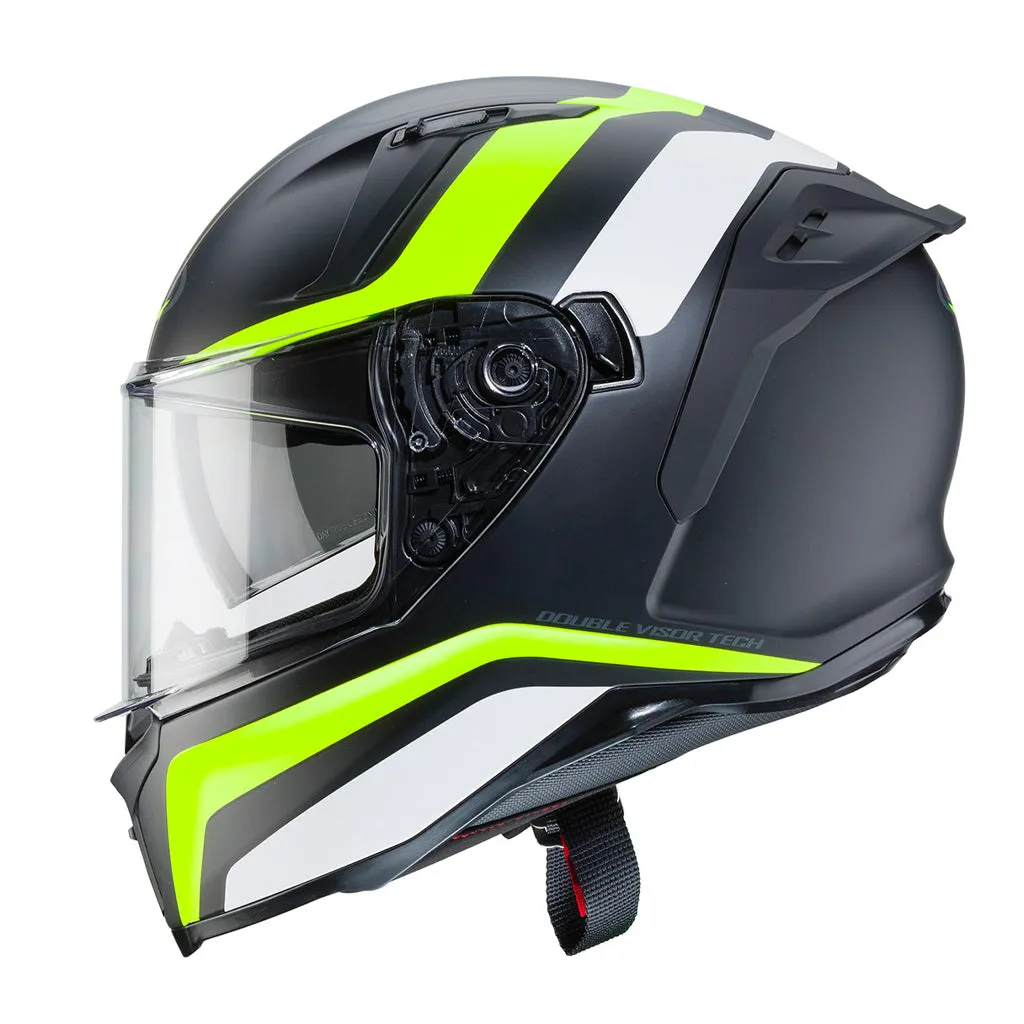 Caberg - Avalon Blast Black/White/Yellow Helmet