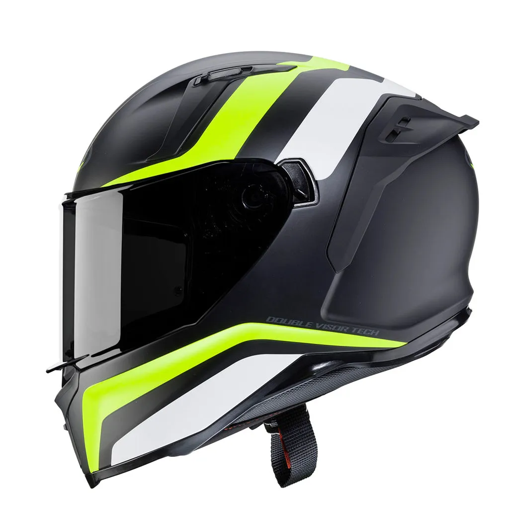 Caberg - Avalon Blast Black/White/Yellow Helmet