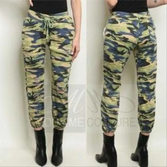 Camouflage Joggers