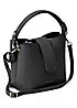 Campo Marzio Wendy Black Faux Leather Bucket Bag