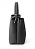 Campo Marzio Wendy Black Faux Leather Bucket Bag