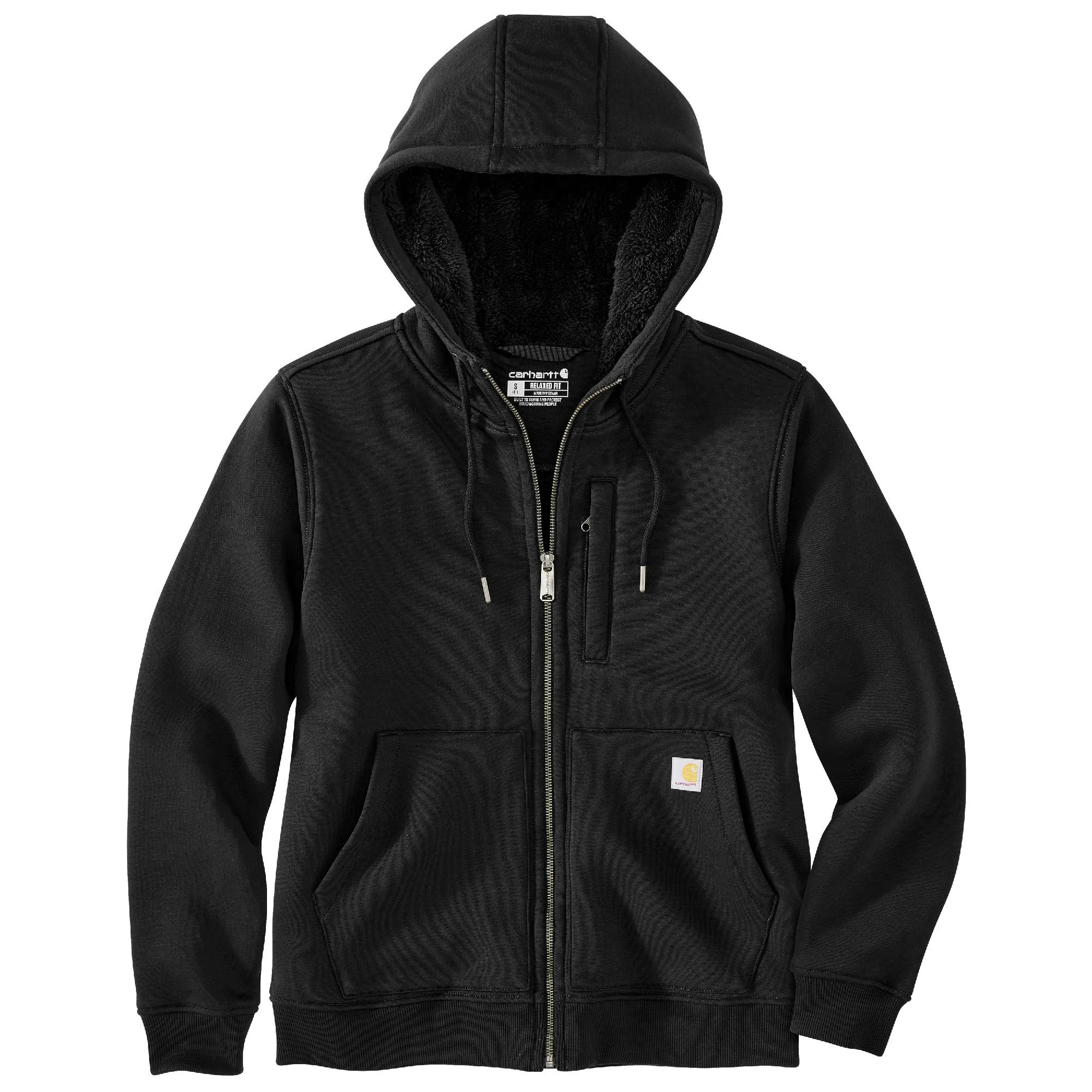 Carhartt Women's Relaxed Fit Sherpa-Lined Full-Zip Hoodie