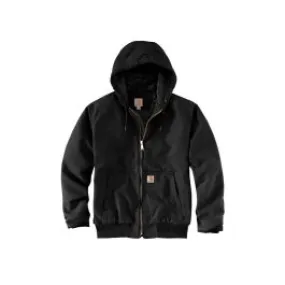 Carhartt Work Jacket Duck Active Hooded 104050 - Black