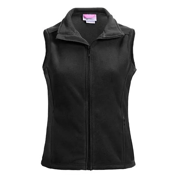 Caring for a Cure Landway Women's Helena Micro Fleece Vest #8805