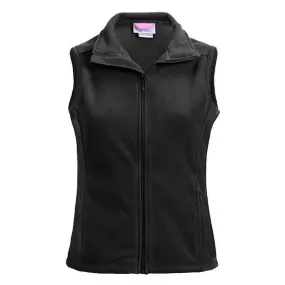 Caring for a Cure Landway Women's Helena Micro Fleece Vest #8805