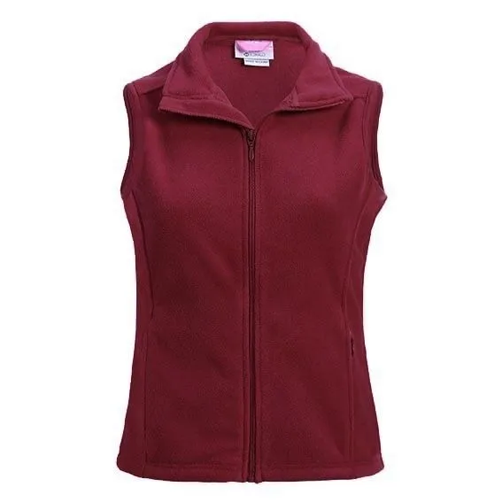 Caring for a Cure Landway Women's Helena Micro Fleece Vest #8805