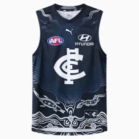 Carlton Football Club 2024 Men's Replica Indigenous Guernsey | Dark Navy-CFC | PUMA Exclusion List | PUMA 