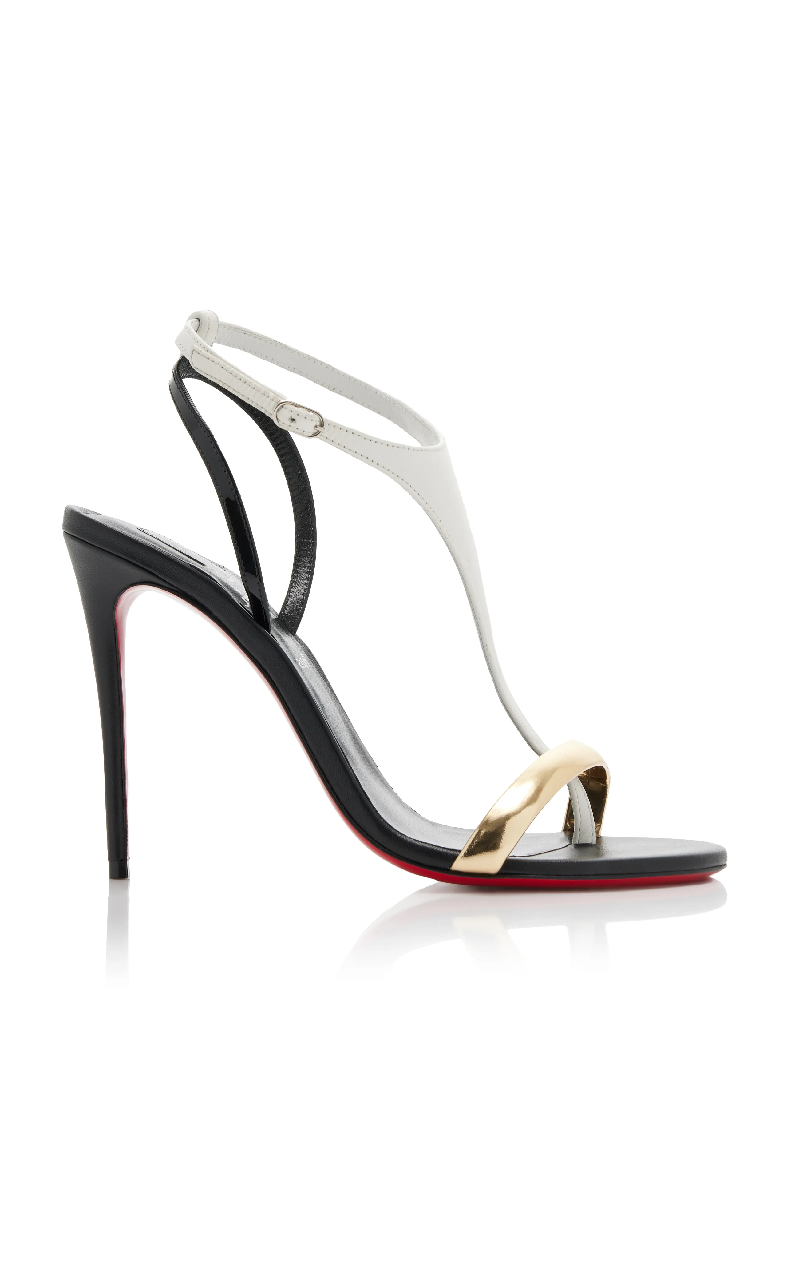 Christian Louboutin Athina 100mm Hardware-Detailed Leather Sandals