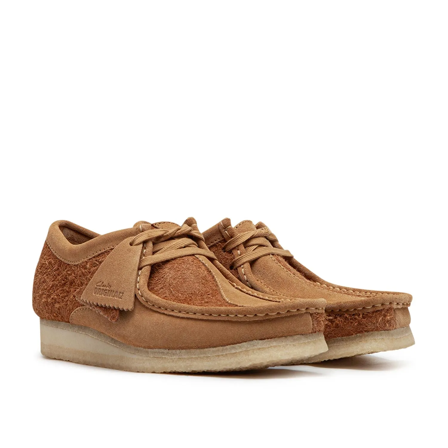 Clarks Wallabee Tan Combi (Brown)