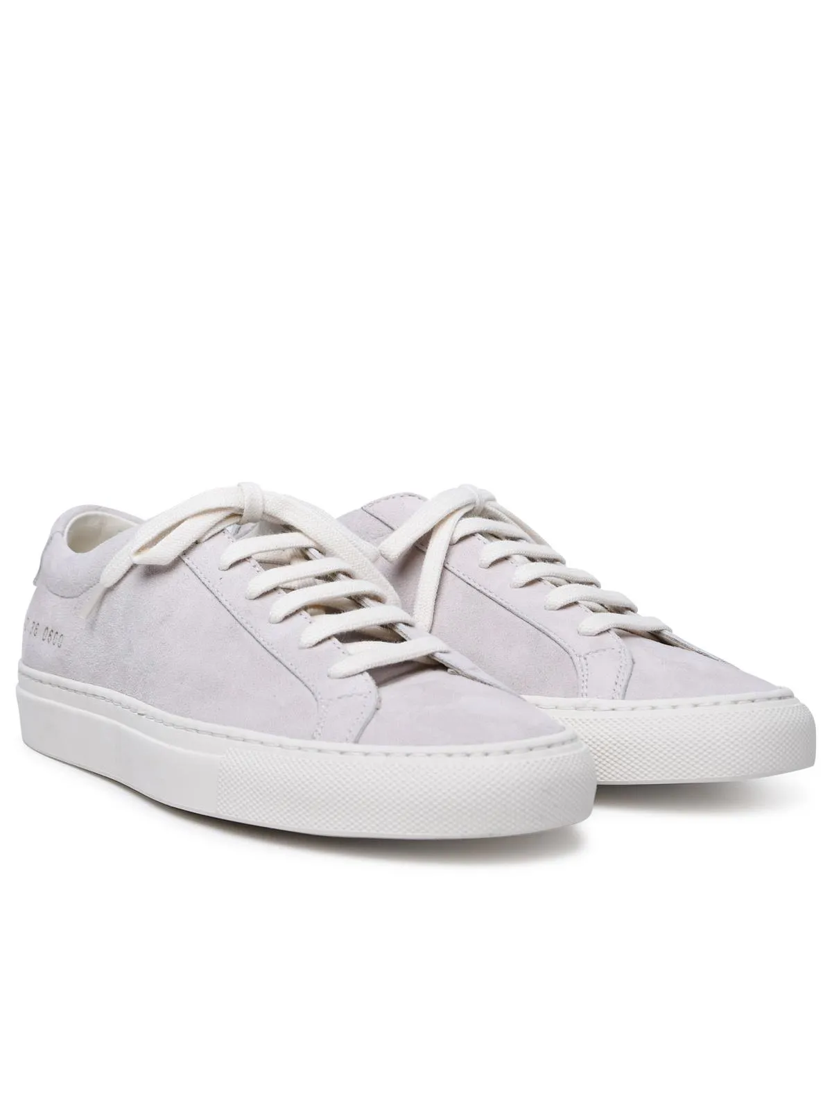 Common Projects    Common Projects 'Contrast Achilles' Suede Nude Sneakers