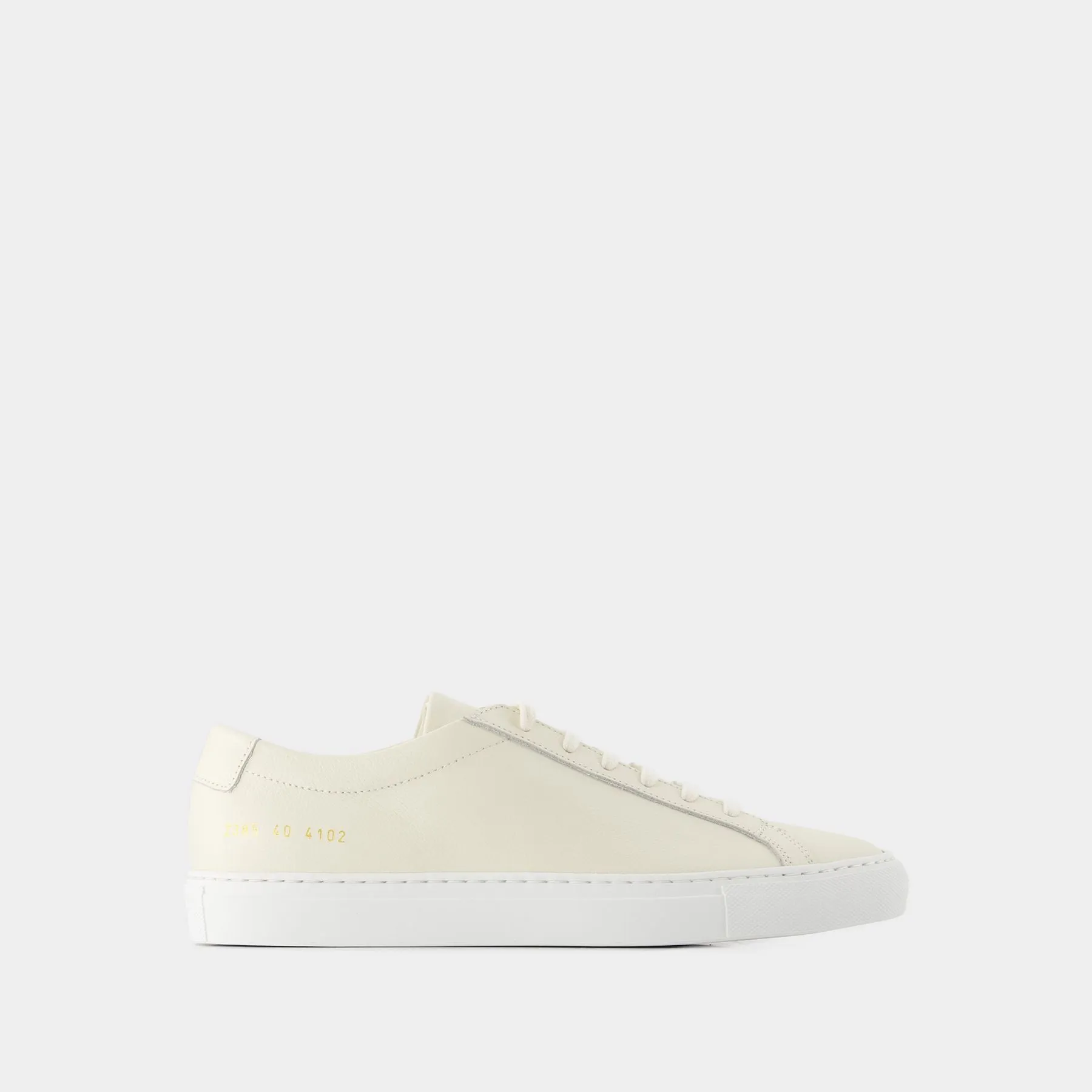 COMMON PROJECTS  Original Achilles Contrast Sneakers - Common Projects - Leather - Off White