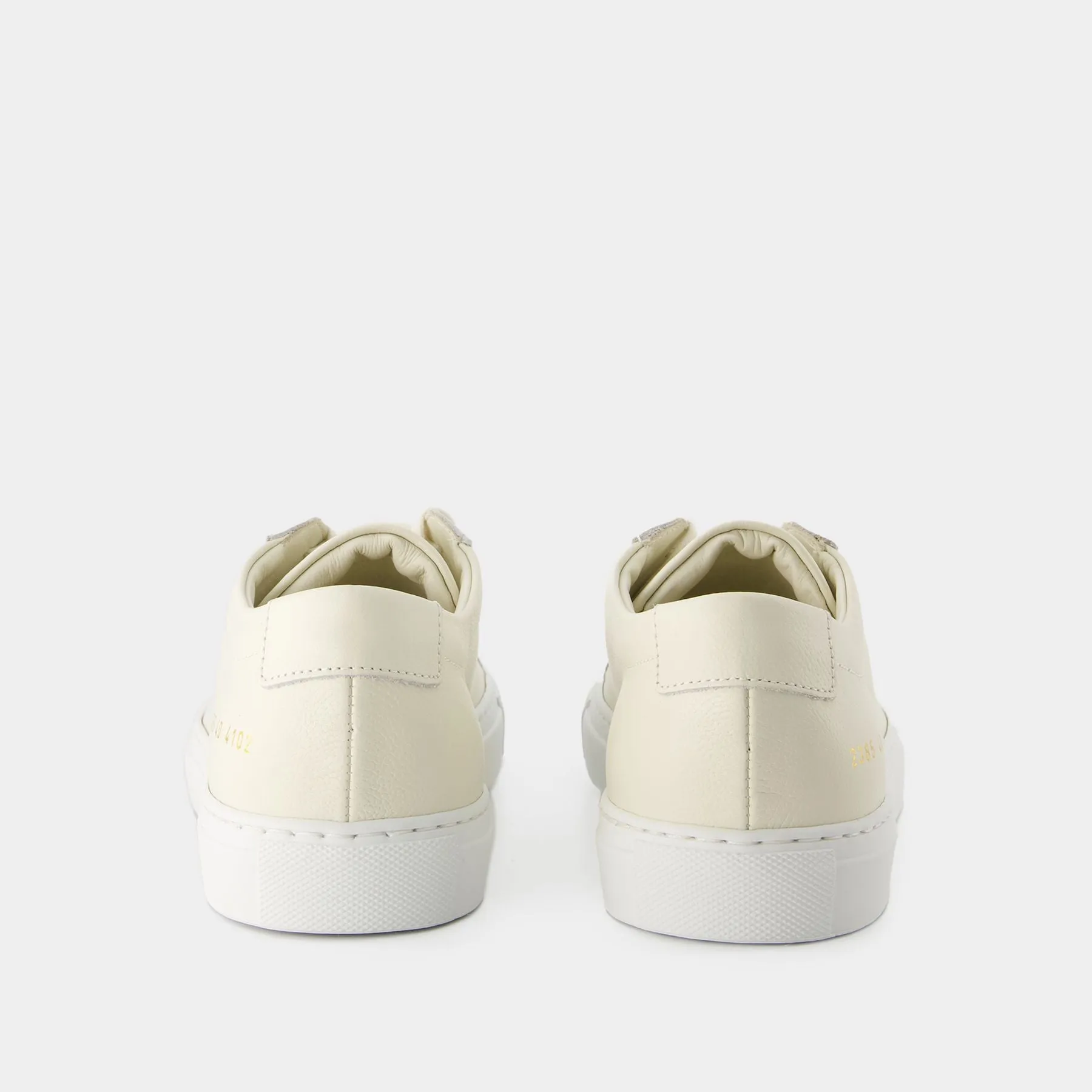 COMMON PROJECTS  Original Achilles Contrast Sneakers - Common Projects - Leather - Off White