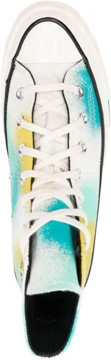 Converse Chuck 70 spray-print sneakers Green