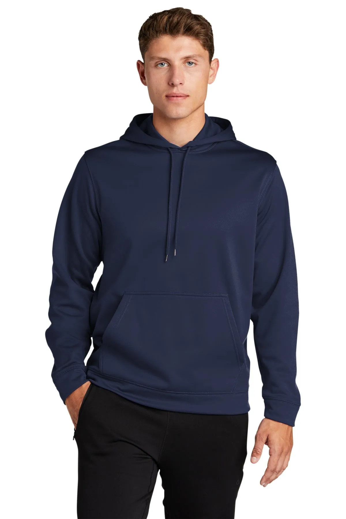 Custom Embroidered - Sport-Tek Sport-Wick Fleece Hooded Pullover.  F244