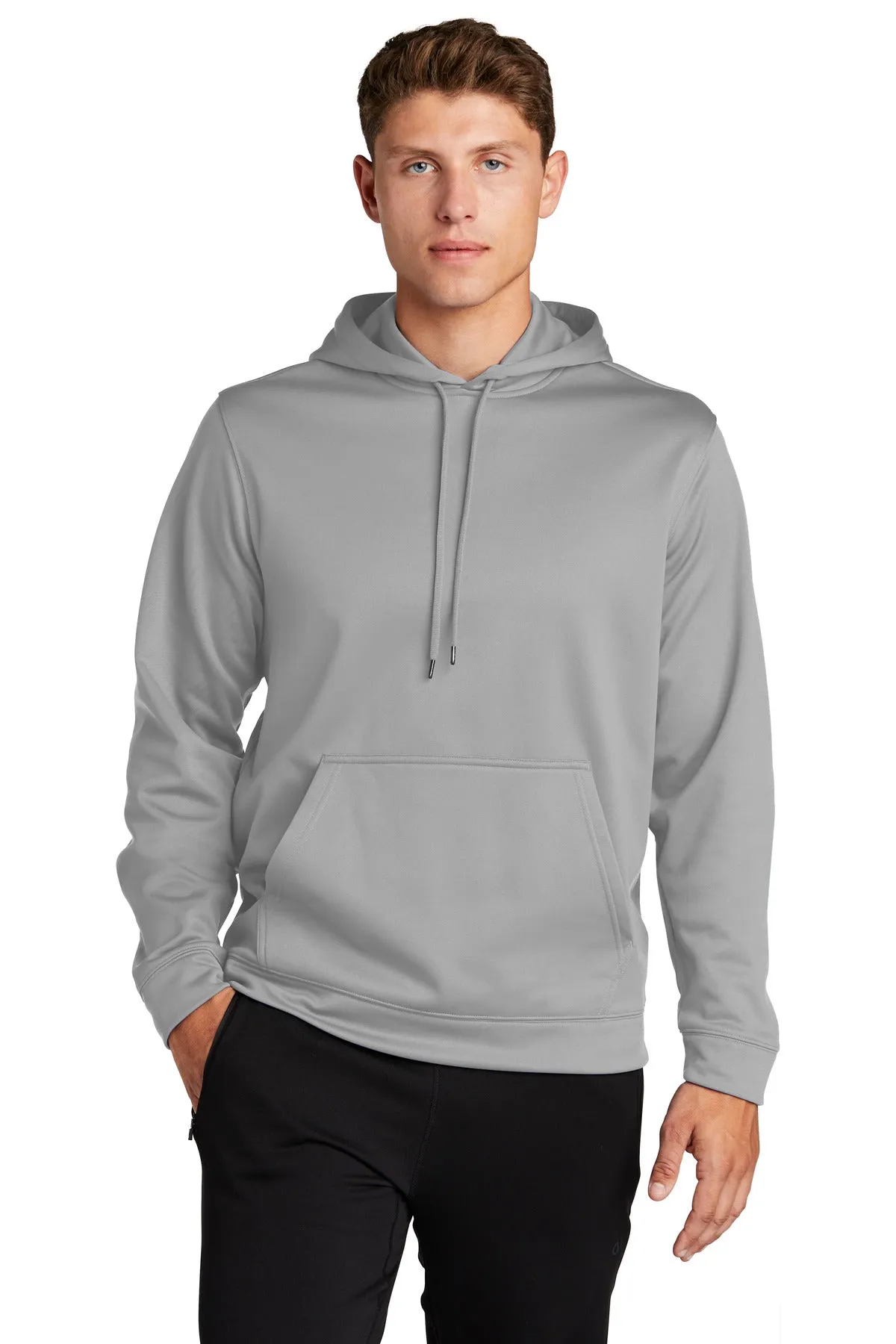 Custom Embroidered - Sport-Tek Sport-Wick Fleece Hooded Pullover.  F244