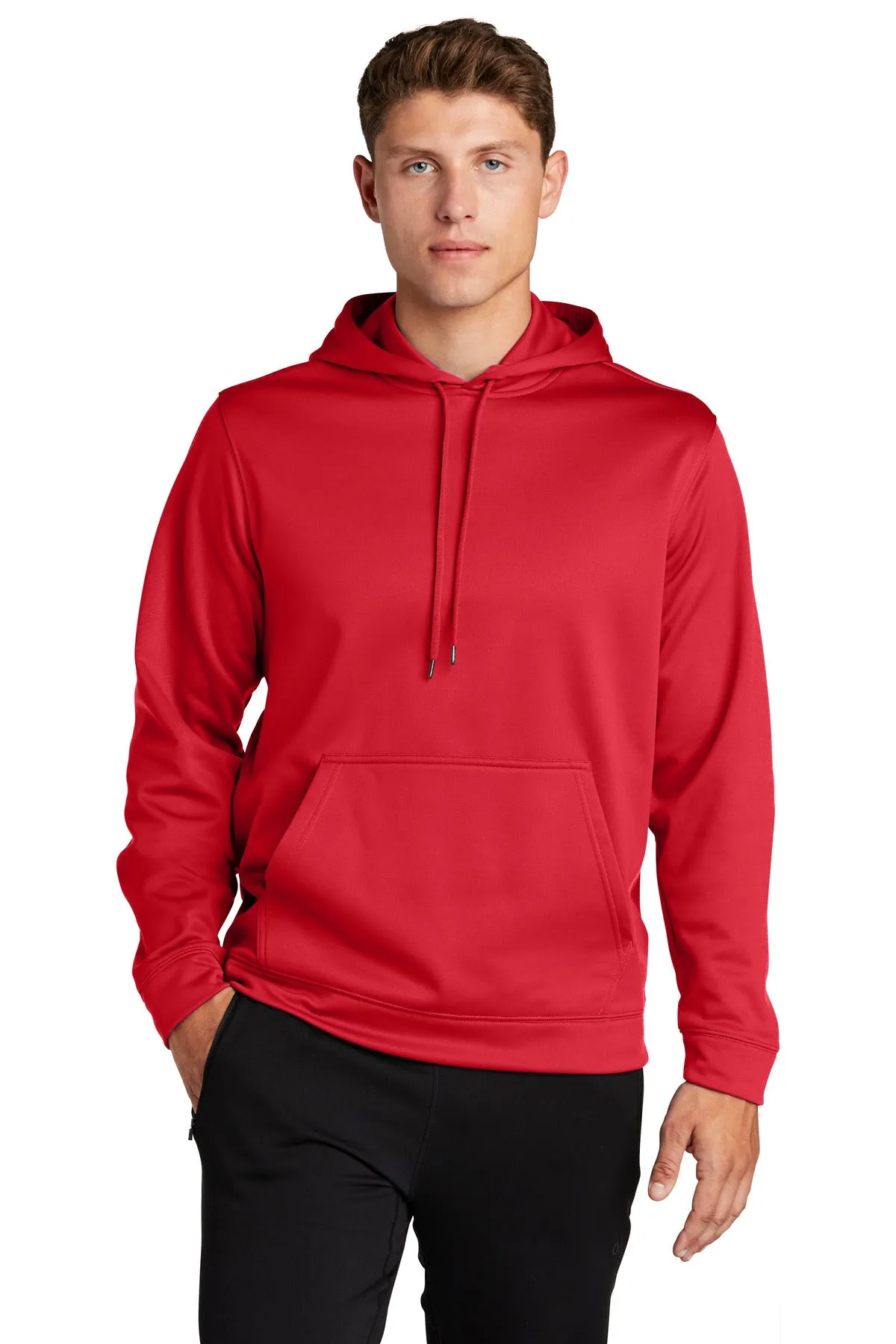 Custom Embroidered - Sport-Tek Sport-Wick Fleece Hooded Pullover.  F244