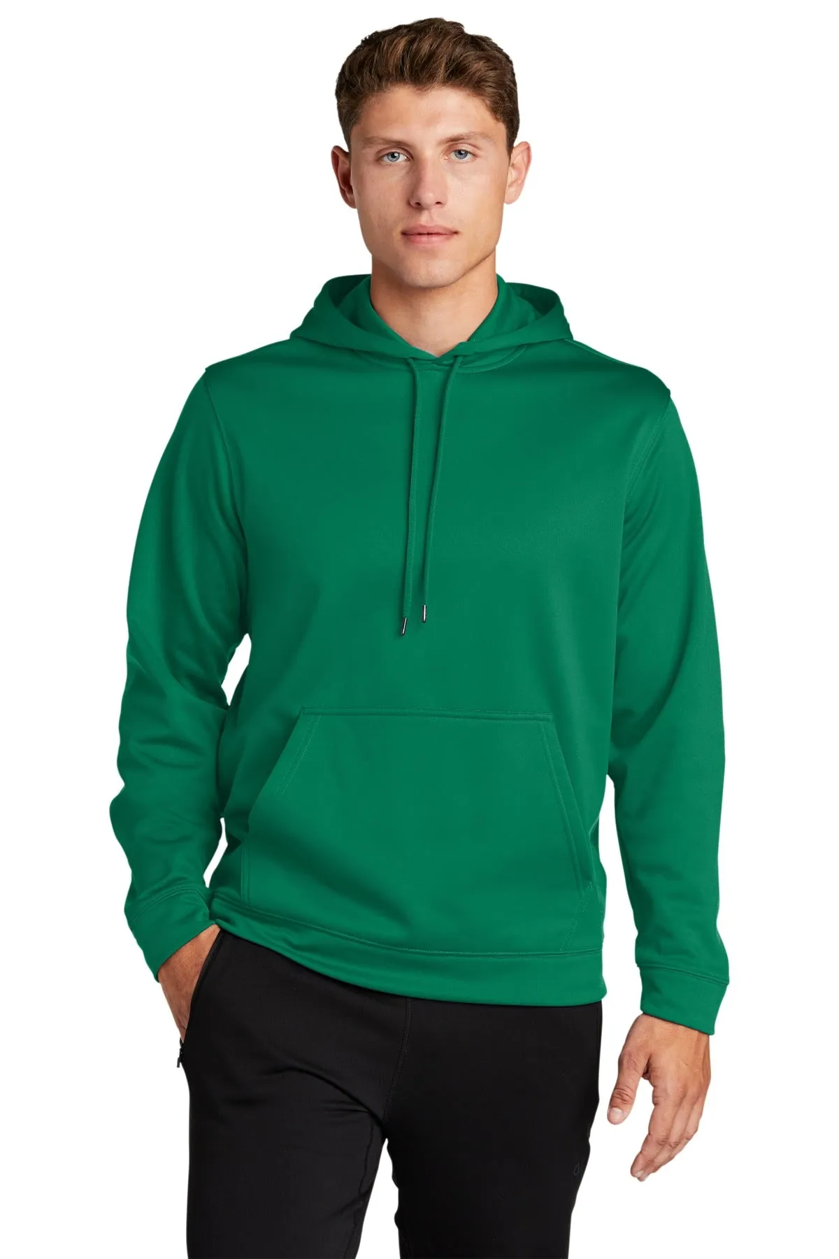 Custom Embroidered - Sport-Tek Sport-Wick Fleece Hooded Pullover.  F244