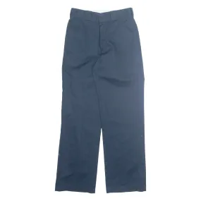 DICKIES Chino 874 Womens Trousers Blue Regular Straight W28 L28