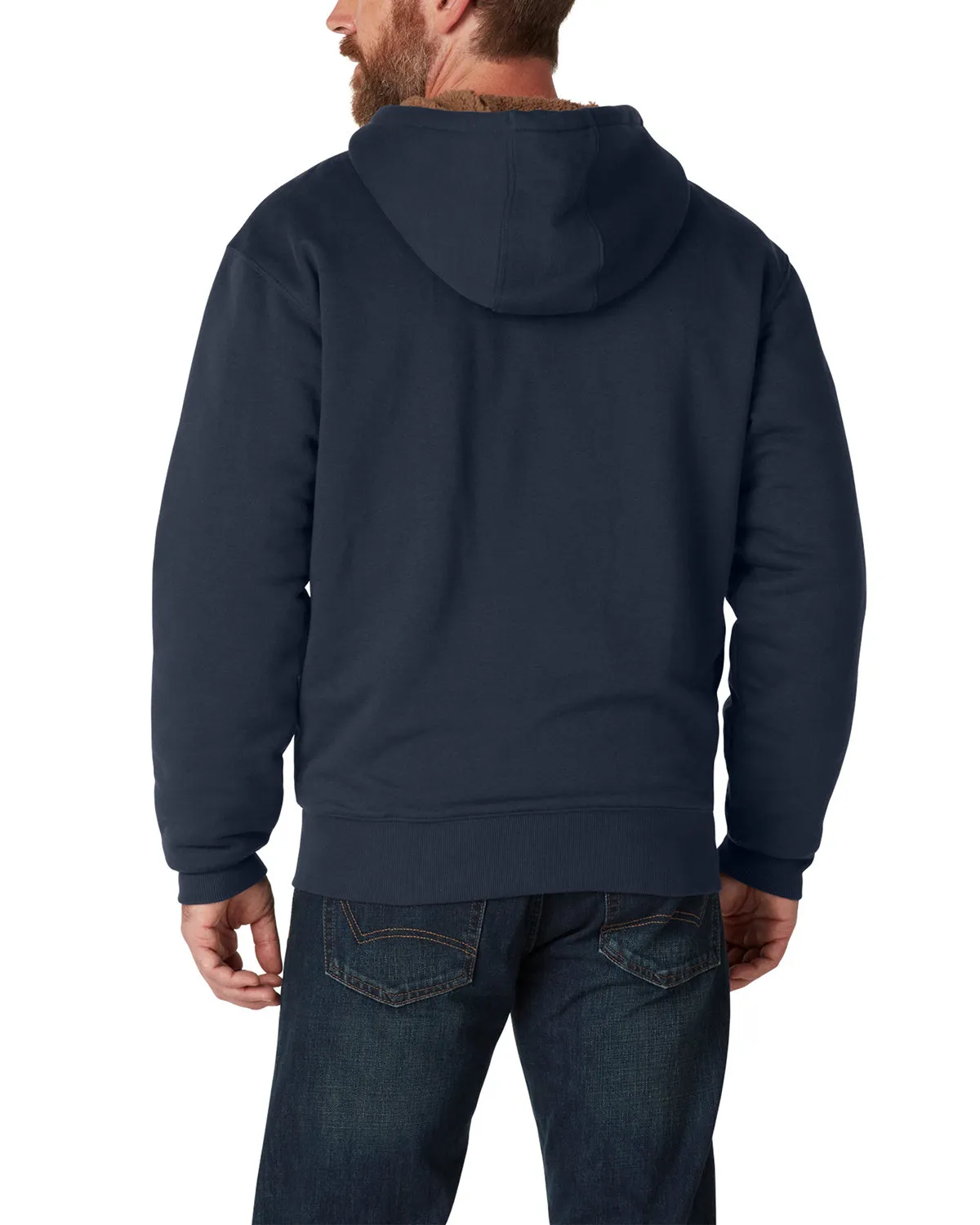 Dickies TW457 Men's Fleece-Lined Full-Zip Hooded Sweatshirt