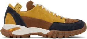 Diemme Brown & Yellow Possagno Sport Sneakers