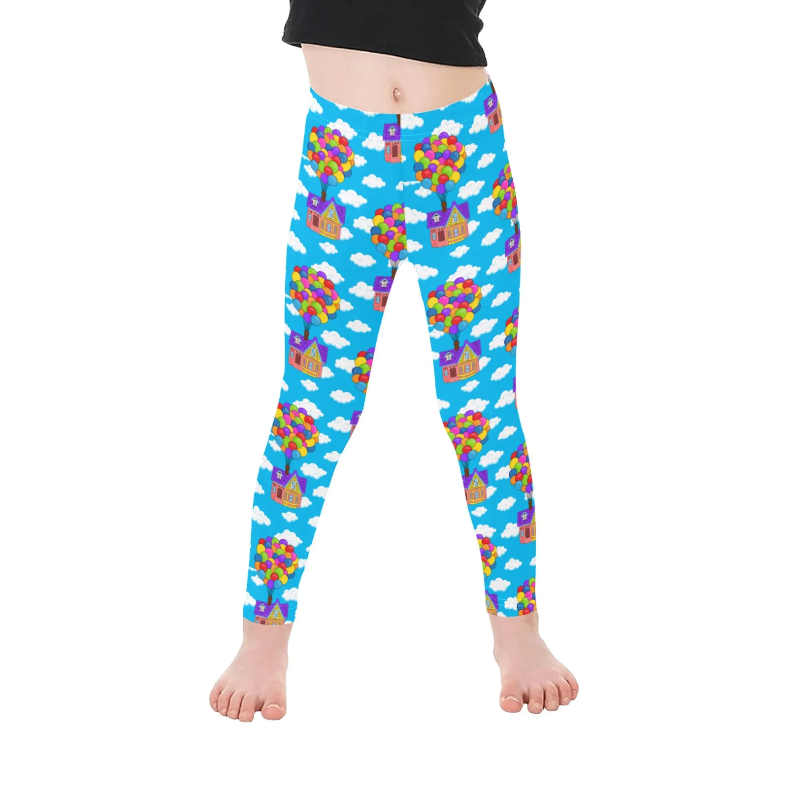 Disney Up Floating House Kid's Leggings