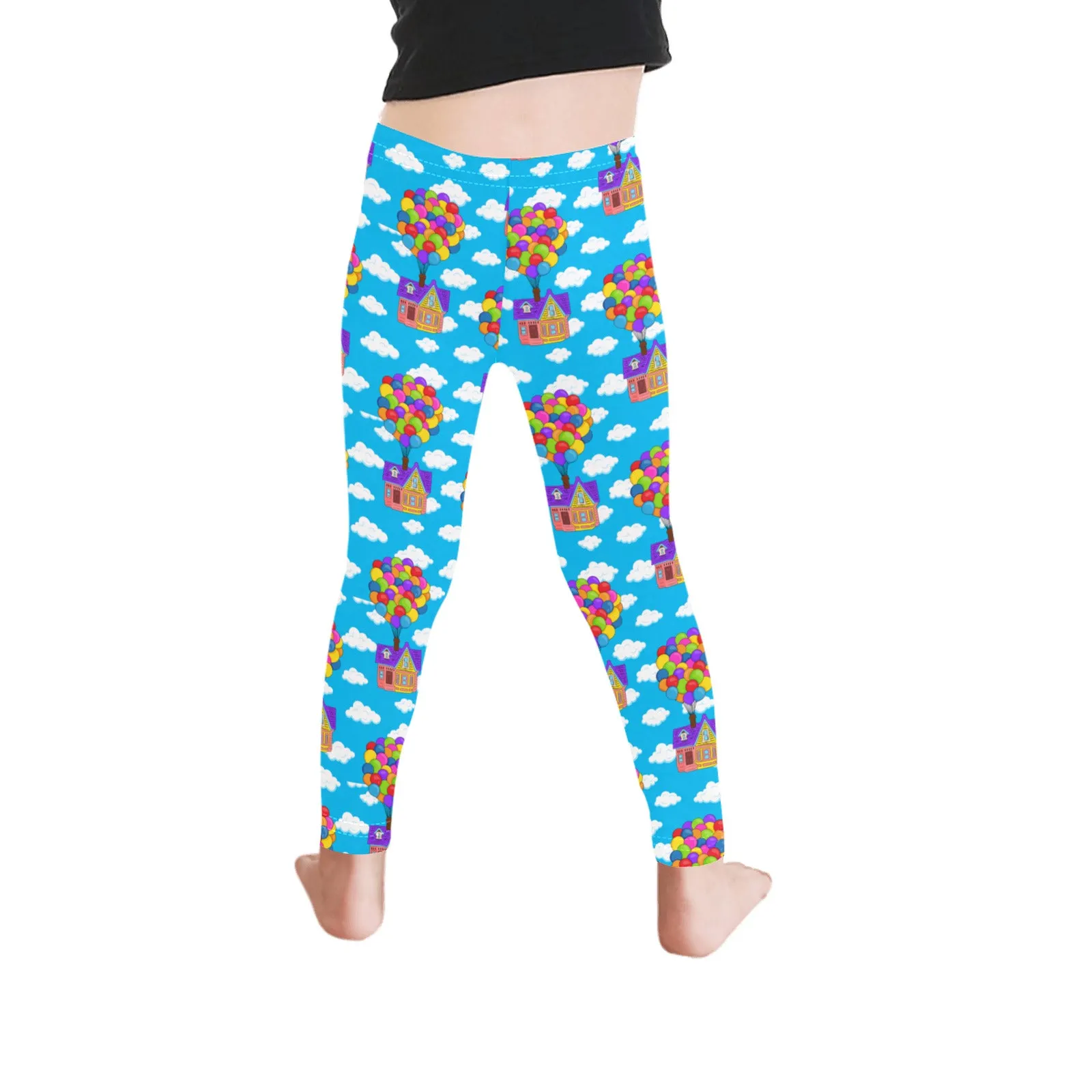 Disney Up Floating House Kid's Leggings