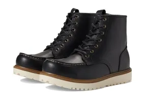 ECCO Staker Moc Toe Tie Premium Lace Boot